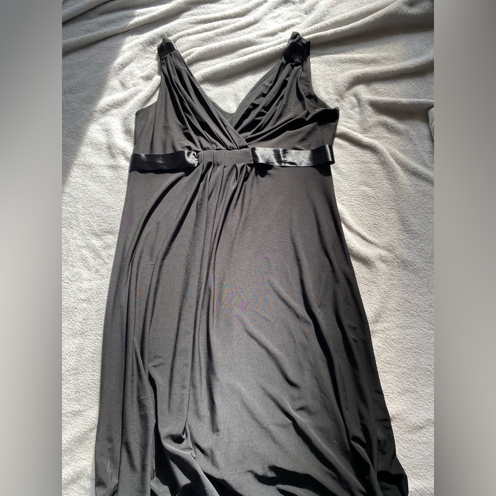 Simple Black Cocktail Dress